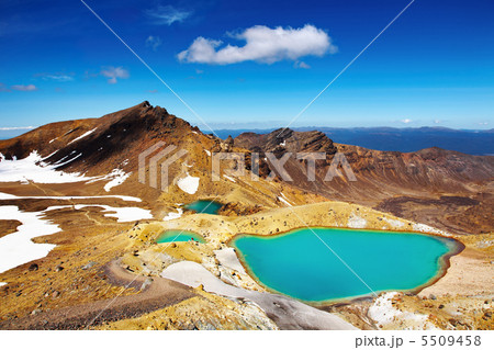 Emerald Lakes, New Zealand Emerald Lakes, New Zealand 5509458