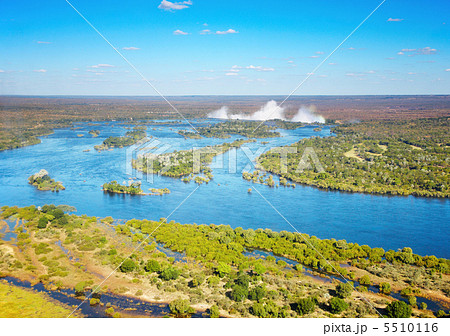 Zambezi river and Victoria Falls 5510116