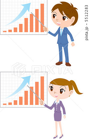 売り上げのイラスト素材