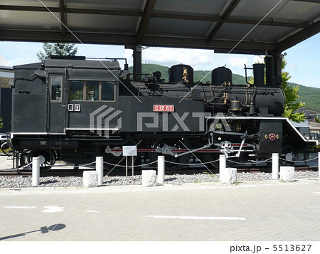 茅野駅の蒸気機関車 5513627