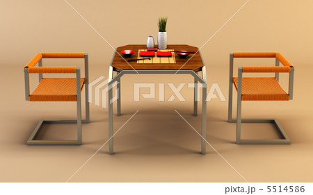 design of the dining room 5514586