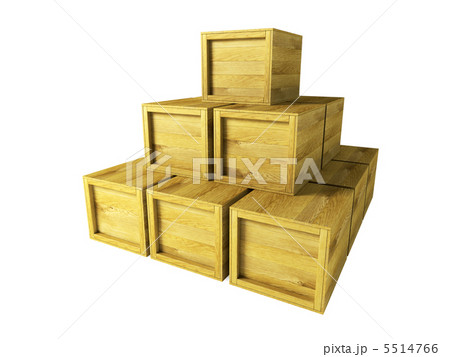 several wooden crates several wooden crates 5514766