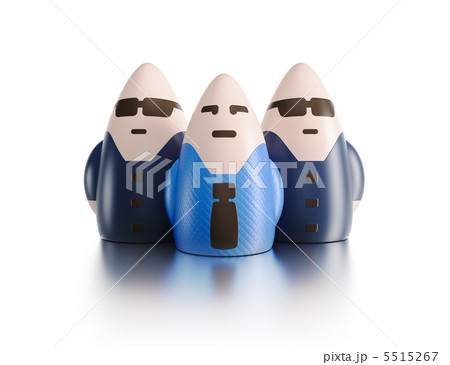 boss with bodyguards 5515267