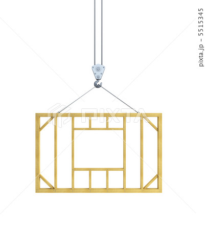 hook holding wooden frame 5515345