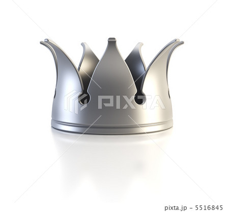 Isolated silver crown Isolated silver crown 5516845