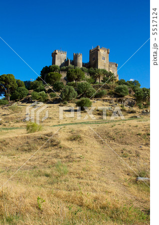 Almodovar del Rio on the hilltop, Cordoba, Spain 5517124