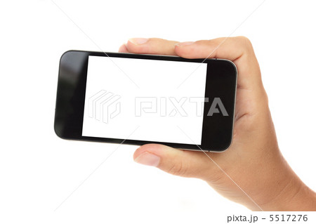 hand holding a modern phone 5517276