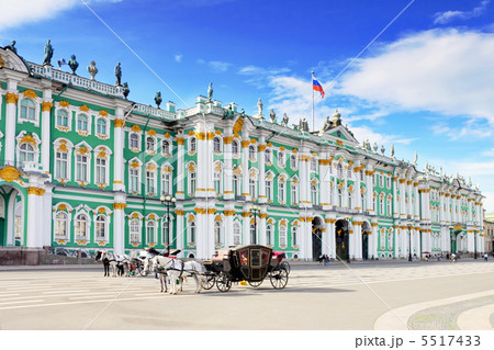 View Winter Palace  in  Saint Petersburg from Neva river. View Winter Palace  in  Saint Petersburg from Neva river. 5517433