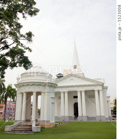 世界遺産　ペナン島・ジョージタウンのセント・ジョージ教会 5523008