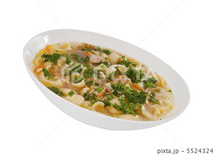 chicken noodle soup - broth 5524324
