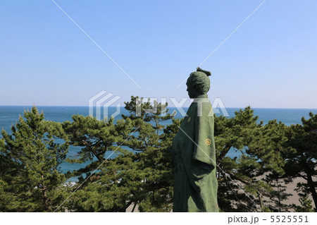 桂浜　坂本龍馬銅像② 5525551
