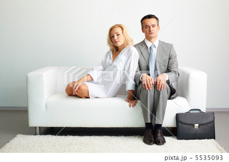 Nervous businessman Nervous businessman 5535093