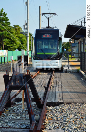 富山散歩・富山ライトレール 岩瀬浜駅 富山散歩・富山ライトレール 岩瀬浜駅 5536170