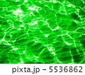 波模様・水彩（グリーン） 5536862