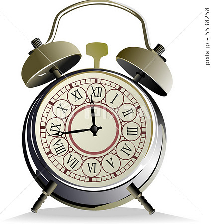 Alarm clock vector illustration on white background Alarm clock vector illustration on white background 5538258