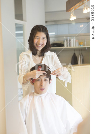 ヘアカット 5539619