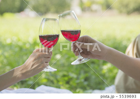 ピクニックで乾杯 5539693