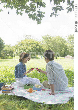 ピクニックするカップル 5539719