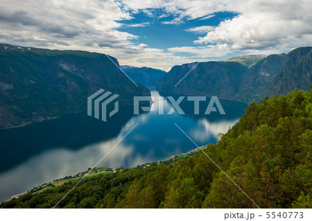 View of Aurlandsfjord, Norway View of Aurlandsfjord, Norway 5540773
