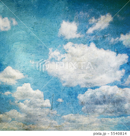retro image of cloudy sky 5540814