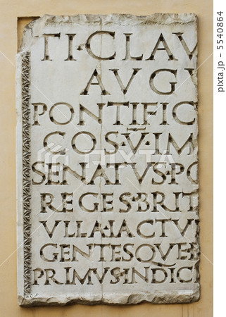 tablet with latin letters 5540864