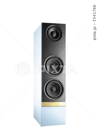 Big speaker isolated on white 5541766