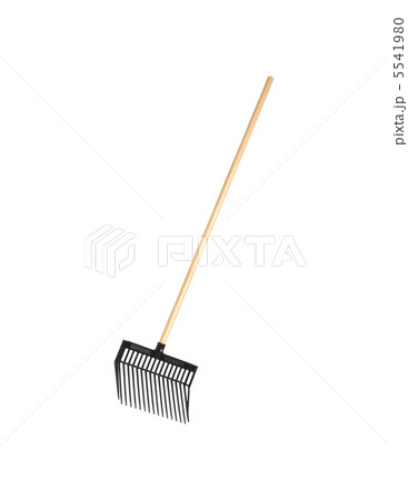 Garden fork isolated on white Garden fork isolated on white 5541980
