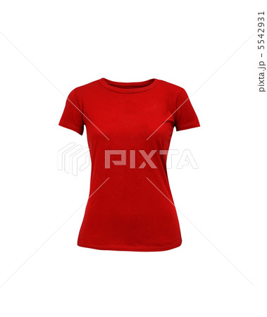Female t-shirt isolated on white background 5542931