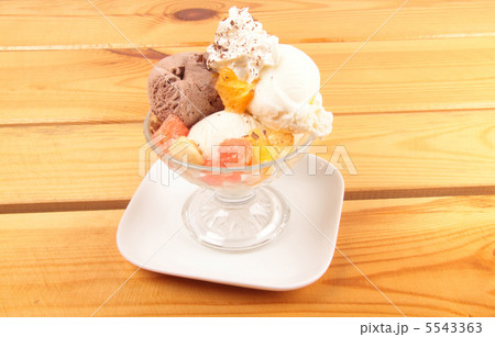 Ice Cream on plate Ice Cream on plate 5543363