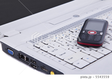 keyboard and mobile phone background 5543559