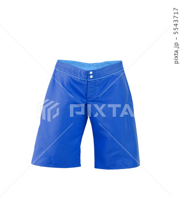 Blue shorts. On a white background. 5543717