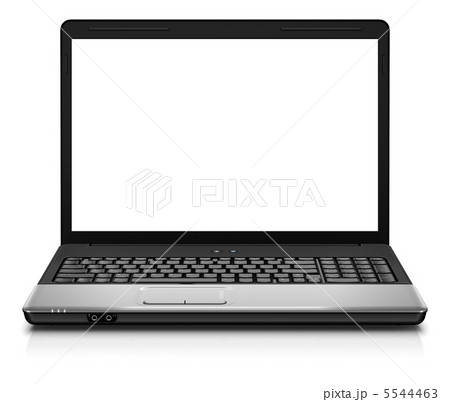 Laptop isolated on white 5544463