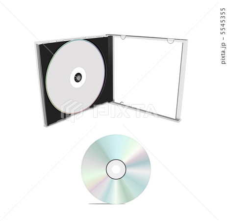 DVD case isolated 5545355