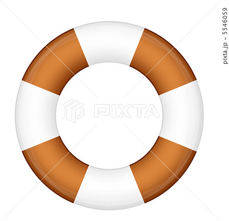 A life buoy for safety at sea - isolated over white background A life buoy for safety at sea - isolated over white background 5546059