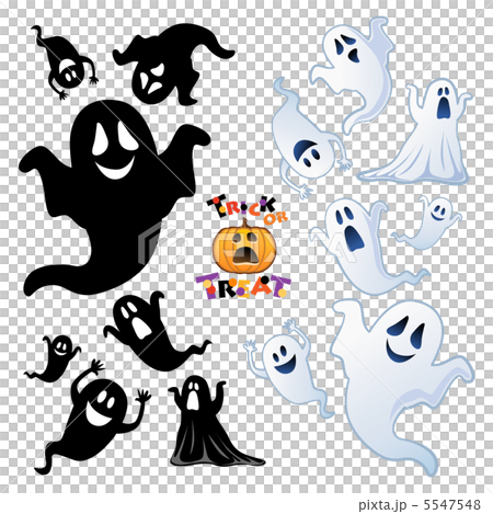 ハロウィーン お化け ゴースト イラストのイラスト素材 5547548 Pixta