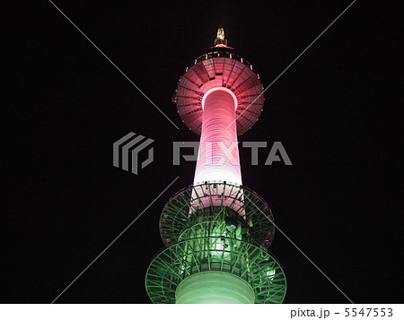 夜のNソウルタワー 5547553