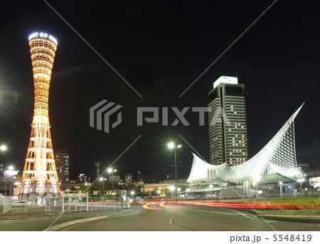 夜景神戸メリケンパーク 5548419