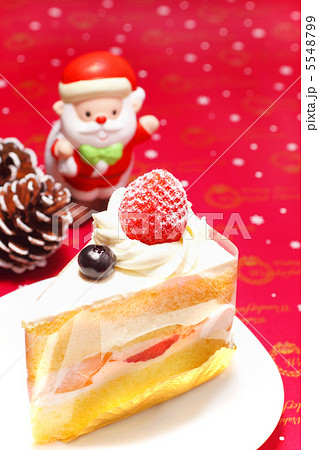 クリスマスケーキ と サンタクロース　１ 5548799