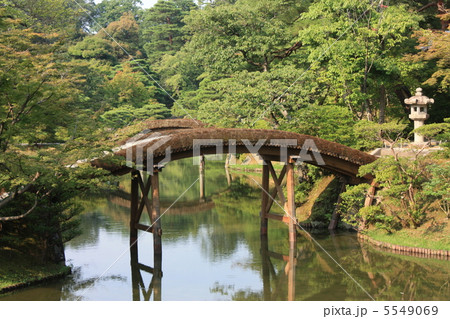 桂離宮の土橋 5549069