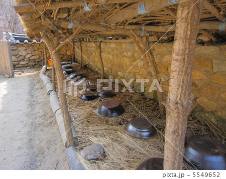 韓国慶州　鳳停寺のキムチ 5549652