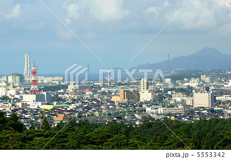 春日山から見る直江津、頚城、柿崎 5553342