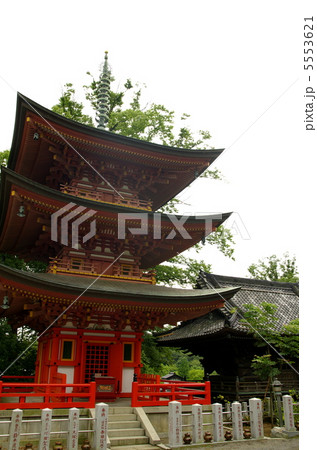 布施弁天 三重塔 布施弁天 三重塔 5553621