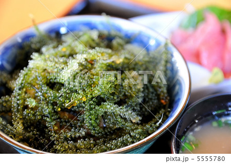 沖縄、海ぶどう丼 5555780