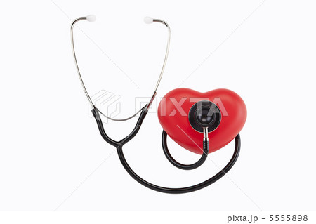 聴診器とハート 聴診器とハート 5555898