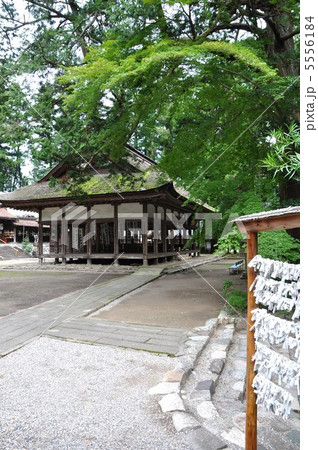 洲原神社　拝殿 5556184