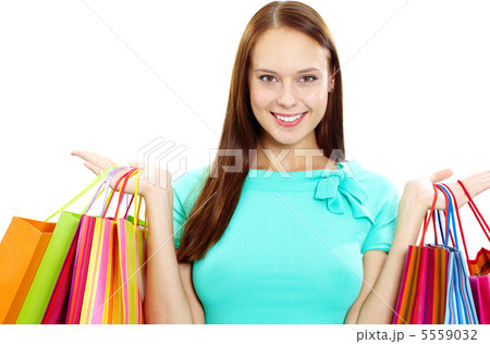 Buyer with presents Buyer with presents 5559032