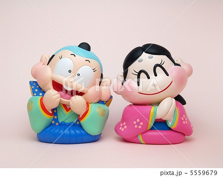 福助とお多福の夫婦 5559679