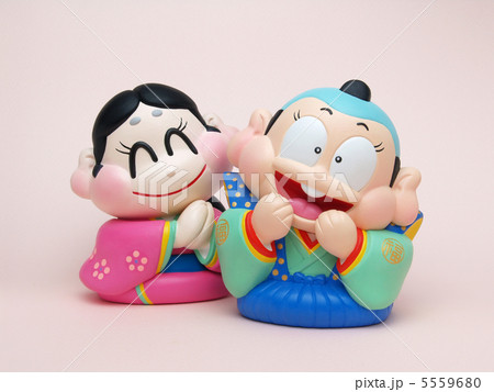 福助とお多福の夫婦 5559680