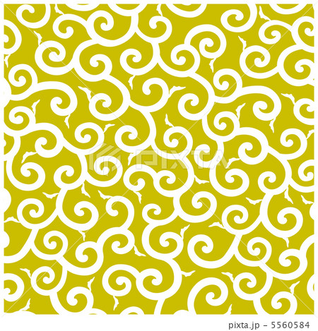 唐草模様(正方形)-9 5560584