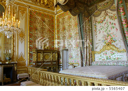 ベルサイユ宮殿、王妃の寝室、マリー・アントワネットの寝室 